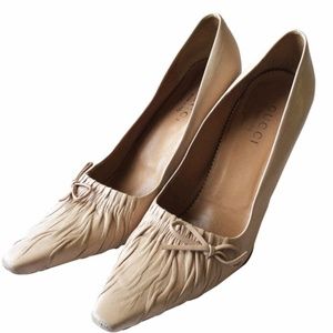 Gucci Tan Pumps Size 7.5